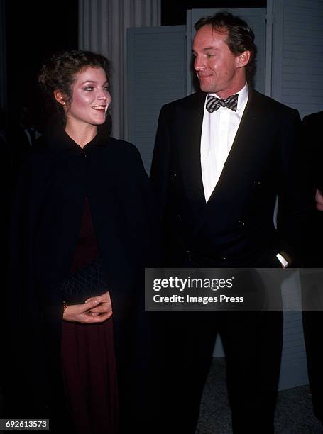 Amy Irving and guest circa 1983 in New York City.