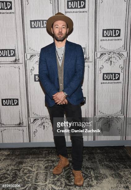 Joel Edgerton attends the Build Series to discuss the new film 'It Comes at Night' at Build Studio on June 5, 2017 in New York City.