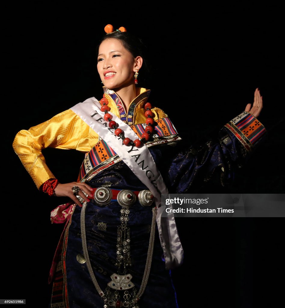 21-Year-Old Air Hostess Tenzin Paldon Crowned Miss Tibet 2017