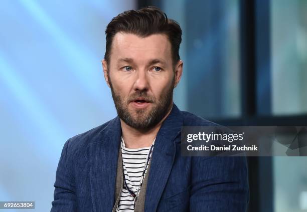 Joel Edgerton attends the Build Series to discuss the new film 'It Comes at Night' at Build Studio on June 5, 2017 in New York City.