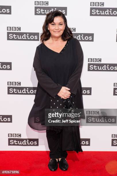 Dawn French attends the Ronnie Barker comedy lecture with Ben Elton at BBC Broadcasting House on June 5, 2017 in London, England.