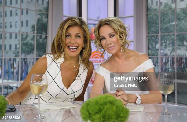 Hoda Kotb and Kathie Lee Gifford on Monday, June 5, 2017 --