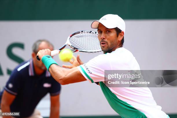 During day nine match of the 2017 French Open on June 5 at Stade Roland-Garros in Paris, France.