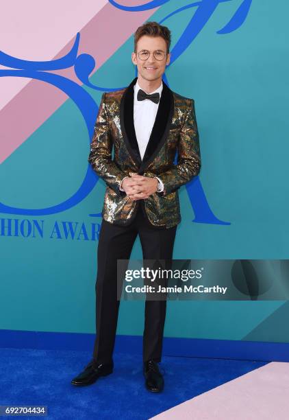 Brad Goreski attends the 2017 CFDA Fashion Awards at Hammerstein Ballroom on June 5, 2017 in New York City.