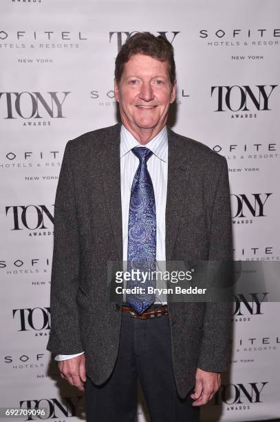 Howell Binkely attends the Tony Honors Cocktail Party presenting the 2017 Tony Honors for excellence in the theatre and honoring the 2017 special...