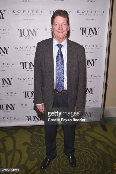 Howell Binkely attends the Tony Honors Cocktail Party presenting the 2017 Tony Honors for excellence in the theatre and honoring the 2017 special...