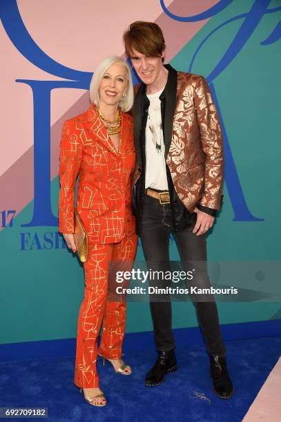 Linda Fargo and Ken Downing attend the 2017 CFDA Fashion Awards at Hammerstein Ballroom on June 5, 2017 in New York City.