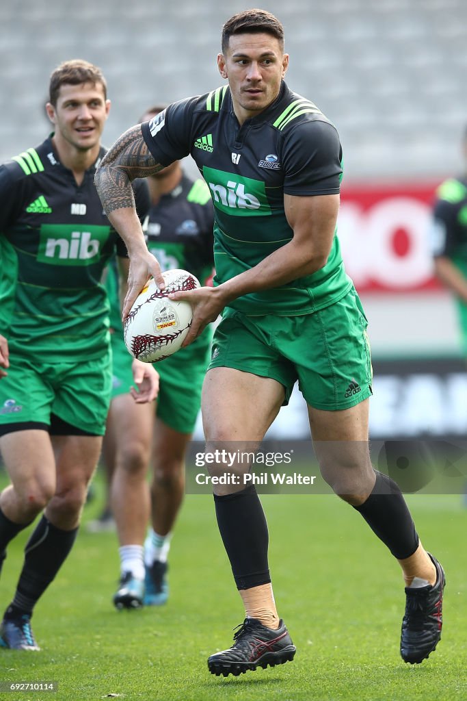 Auckland Blues Captain's Run