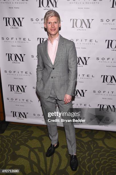 Lucas Steele attends the Tony Honors Cocktail Party presenting the 2017 Tony Honors for excellence in the theatre and honoring the 2017 special award...