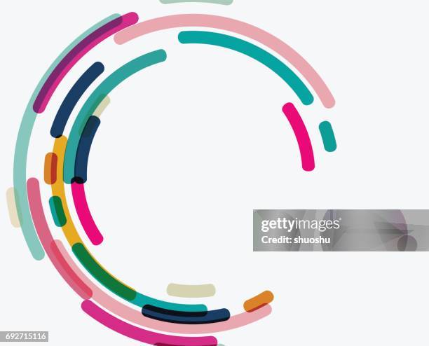 curve color stripe pattern background - resource efficiency stock illustrations