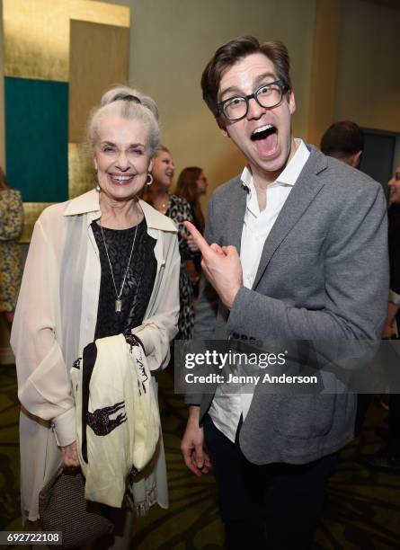 Mary Beth Peil and Gavin Creel attend the Tony Honors Cocktail Party Presenting The 2017 Tony Honors For Excellence In The Theatre And Honoring The...