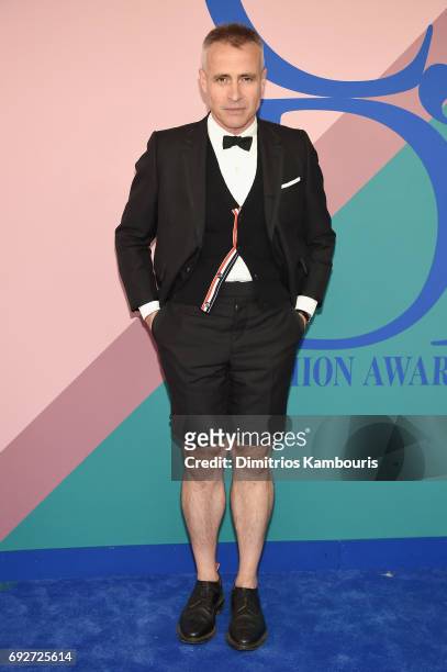 Thom Browne attends the 2017 CFDA Fashion Awards at Hammerstein Ballroom on June 5, 2017 in New York City.