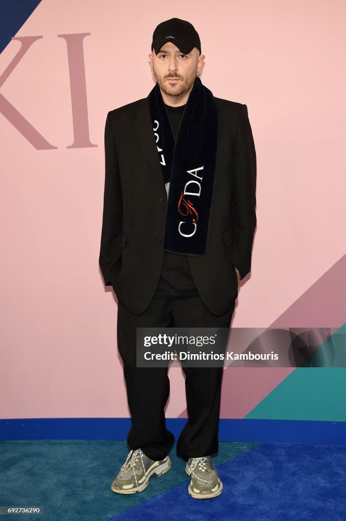 2017 CFDA Fashion Awards - Arrivals