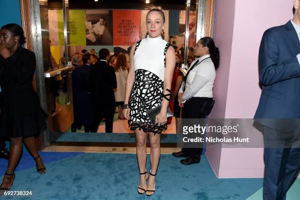 Chloe Sevigny attends the 2017 CFDA Fashion Awards Cocktail Hour at Hammerstein Ballroom on June 5, 2017 in New York City.