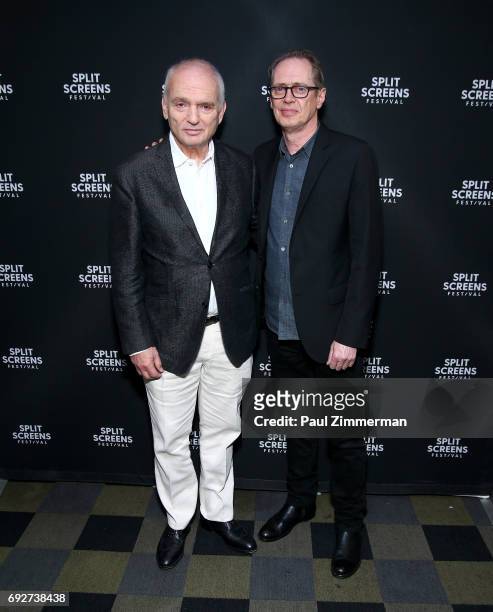 David Chase and Steve Buscemi attend the 2017 IFC Split Screens Festival Vanguard Award honoring David Chase and a screening of 'The Sopranos' season...