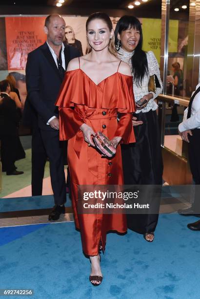 Olivia Palermo attends the 2017 CFDA Fashion Awards at Hammerstein Ballroom on June 5, 2017 in New York City.