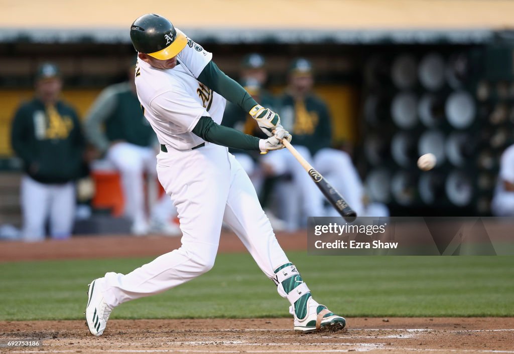 Toronto Blue Jays v Oakland Athletics