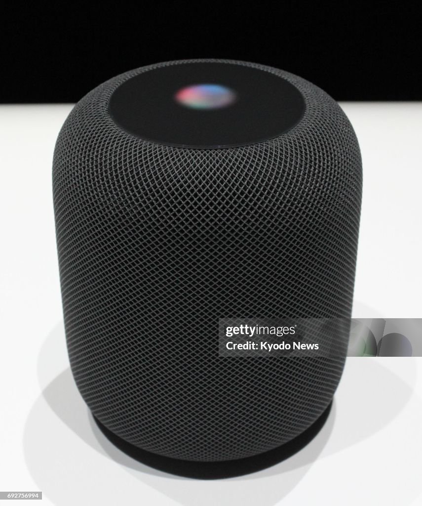 Apple unveils HomePod speaker