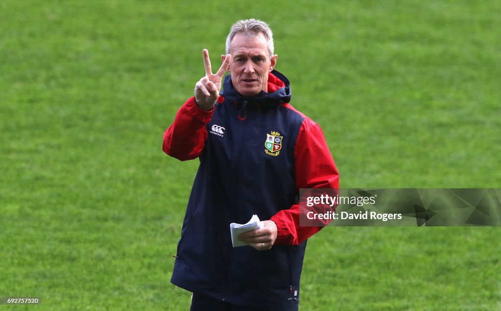 British & Irish Lions Media & Training Session