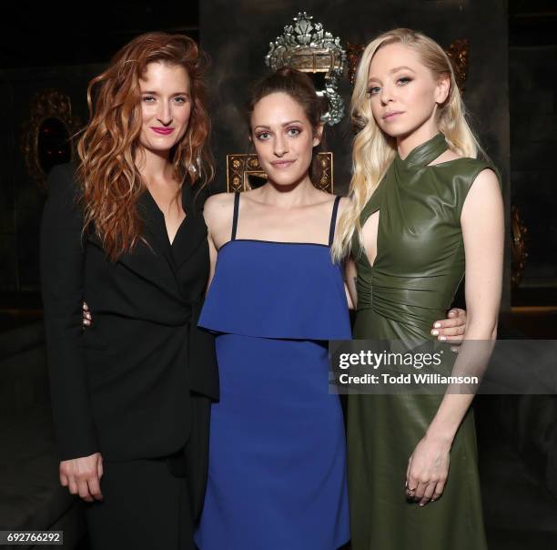 Grace Gummer, Carly Chaikin and Portia Doubleday attend a panel and reception For USA's "Mr. Robot" at Create Nightclub on June 5, 2017 in Los...