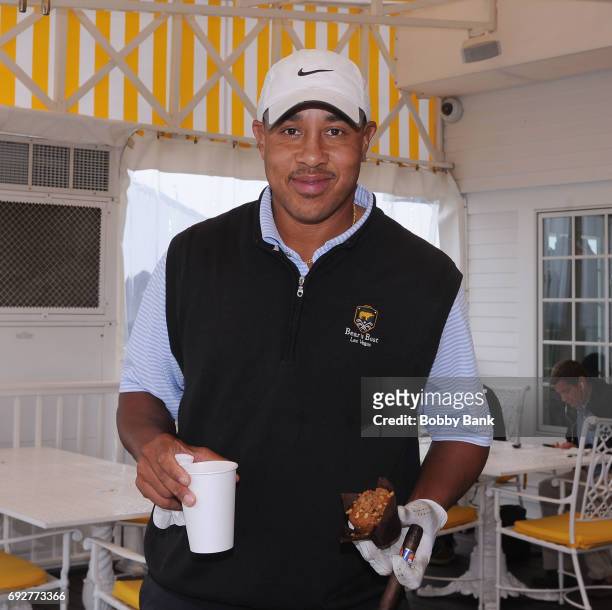 John Starks attends the 2017 Hanks Yanks Golf Classic at Trump Golf Links Ferry Point on June 5, 2017 in New York City.