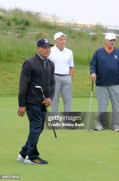 Reggie Jackson attends the 2017 Hanks Yanks Golf Classic at Trump Golf Links Ferry Point on June 5, 2017 in New York City.