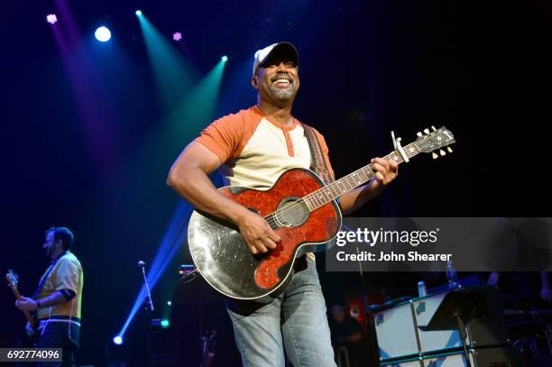 Musician Darius Rucker performs onstage during the 8th annual Darius & Friends concert to benefit St. Jude's Children's Research Hospital held at the...