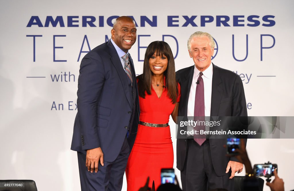 American Express Teamed Up With Magic Johnson And Pat Riley