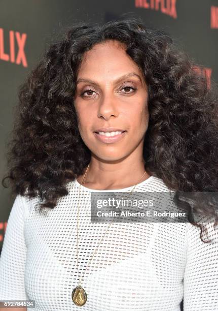 Director Melina Matsoukas attends Netflix's "Master Of None" For Your Consideration Event at the Saban Media Center on June 5, 2017 in North...