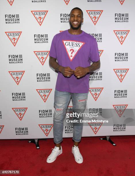 Player Thomas Robinson at GUESS Celebrates 35 Years with Opening of Exhibition at the FIDM Museum & Galleries at FIDM Museum & Galleries on the Park...