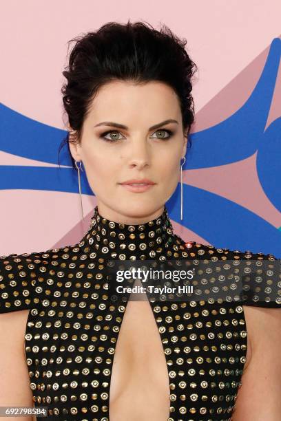 Jaimie Alexander attends the 2017 CFDA Fashion Awards at Hammerstein Ballroom on June 5, 2017 in New York City.
