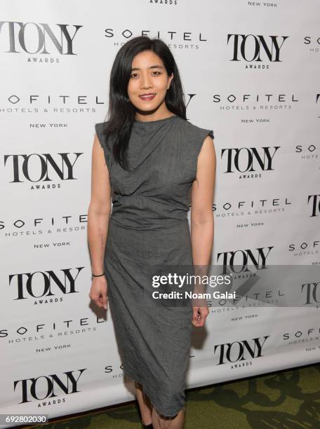 Mimi Lien attends the 2017 Tony Honors cocktail party at Sofitel Hotel on June 5, 2017 in New York City.