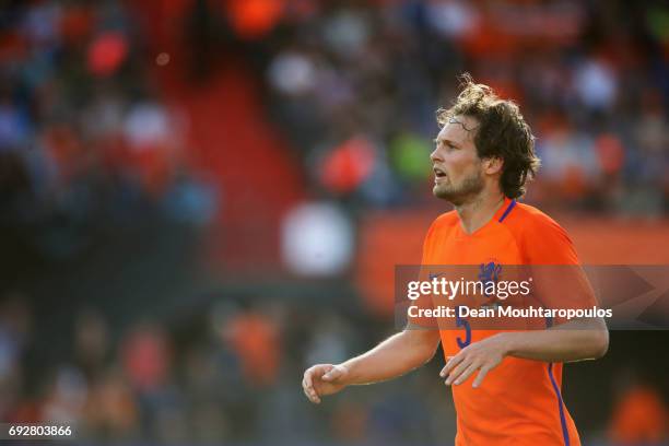 Daley Blind of the Netherlands in action during the International Friendly match between the Netherlands and Ivory Coast held at De Kuip or Stadion...