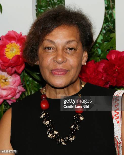 Artist Carrie Mae Weems attends The Museum of Modern Art's Party in the Garden at MOMA on June 5, 2017 in New York City.