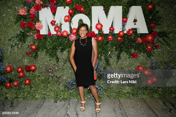 Artist Carrie Mae Weems attends The Museum of Modern Art's Party in the Garden at MOMA on June 5, 2017 in New York City.