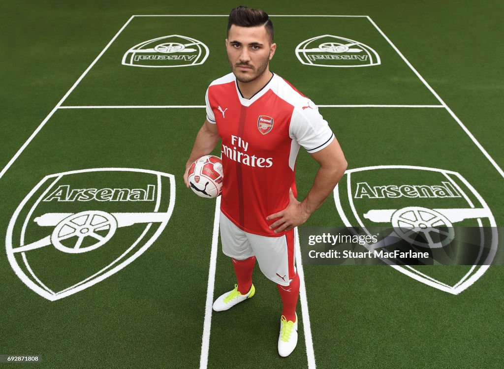 Arsenal Unveil New Signing Sead Kolasinac