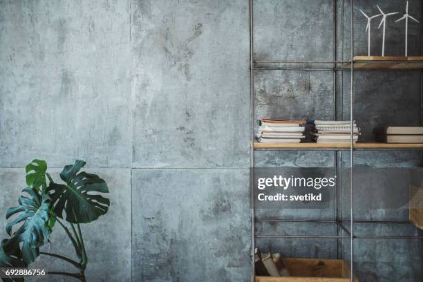 empty modern office space - concrete stock pictures, royalty-free photos & images