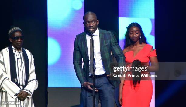 Bu Thiam attends the 2017 Andrew Young International Leadership awards and 85th Birthday tribute at Philips Arena on June 3, 2017 in Atlanta, Georgia.