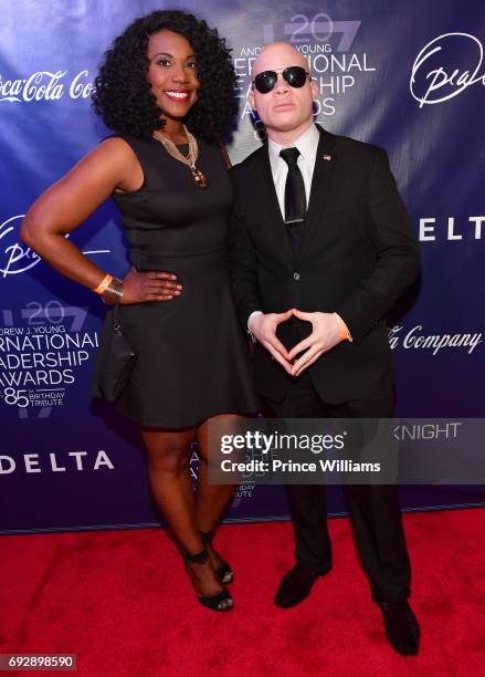 Sir Maejor attends the 2017 Andrew Young International Leadership awards and 85th Birthday tribute at Philips Arena on June 3, 2017 in Atlanta,...