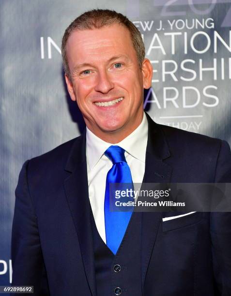 Educator Ron Clark attends the 2017 Andrew Young International Leadership awards and 85th Birthday tribute at Philips Arena on June 3, 2017 in...