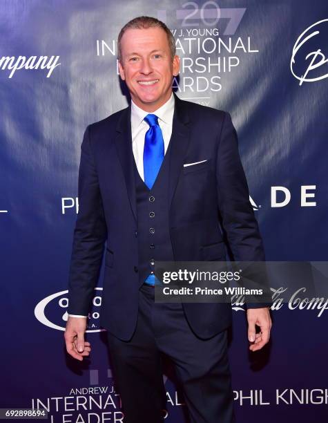 Educator Ron Clark attends the 2017 Andrew Young International Leadership awards and 85th Birthday tribute at Philips Arena on June 3, 2017 in...