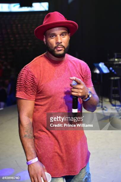 Recording Artist Vawn attends the 2017 Andrew Young International Leadership awards and 85th Birthday tribute at Philips Arena on June 3, 2017 in...