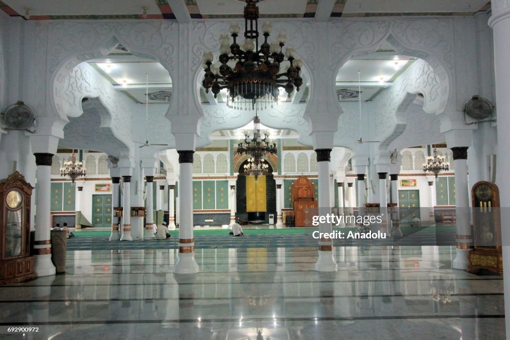 The Baiturrahman Grand Mosque in Indonesia