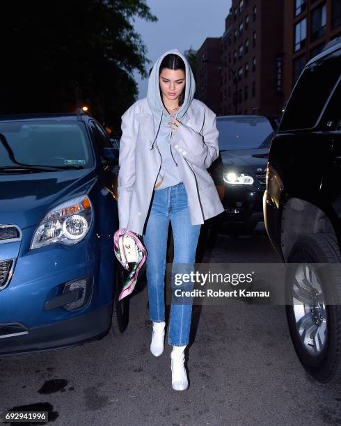 Kendall Jenner seen out in Manhattan on June 5, 2017 in New York City.