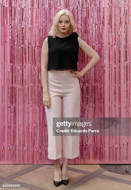 Actress and producer Carolina Bang attends the 'Pieles' photocall at 'Only You' hotel on June 6, 2017 in Madrid, Spain.