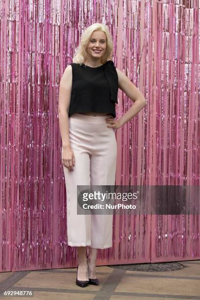 Carolina Bang attends the presentation of the movie PIELES in Madrid. June 6, 2017