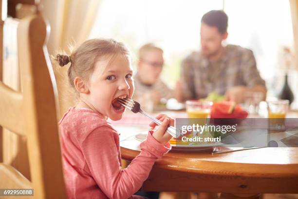 enjoying her lunch - low carb diet stock pictures, royalty-free photos & images