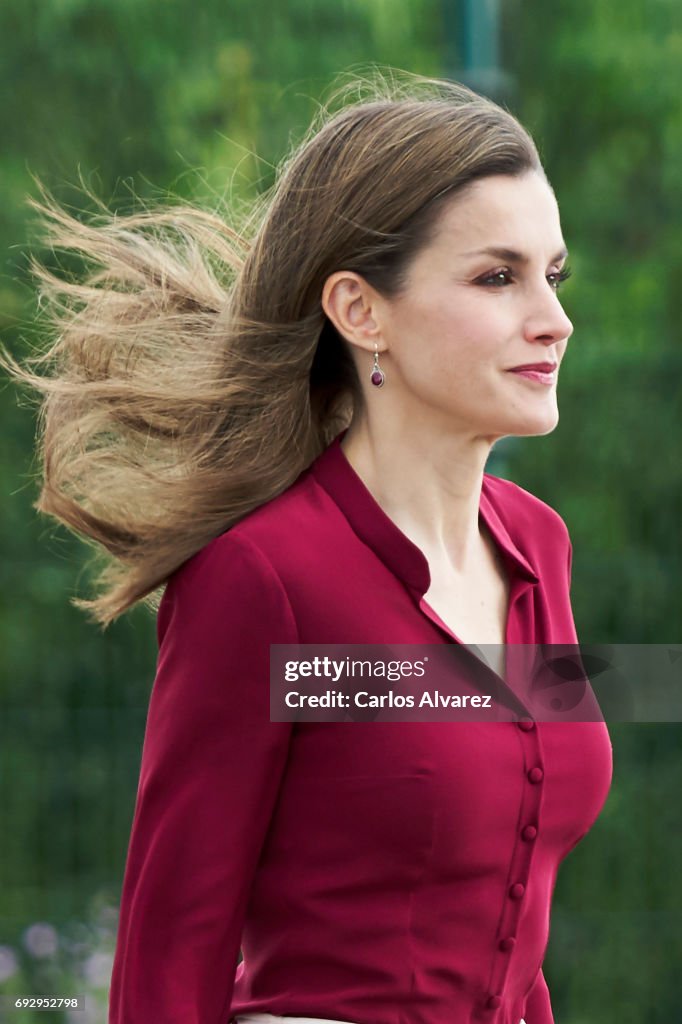 Spanish Royals Attend 25th Anniversary of National center Of Food Safety and Tecnology