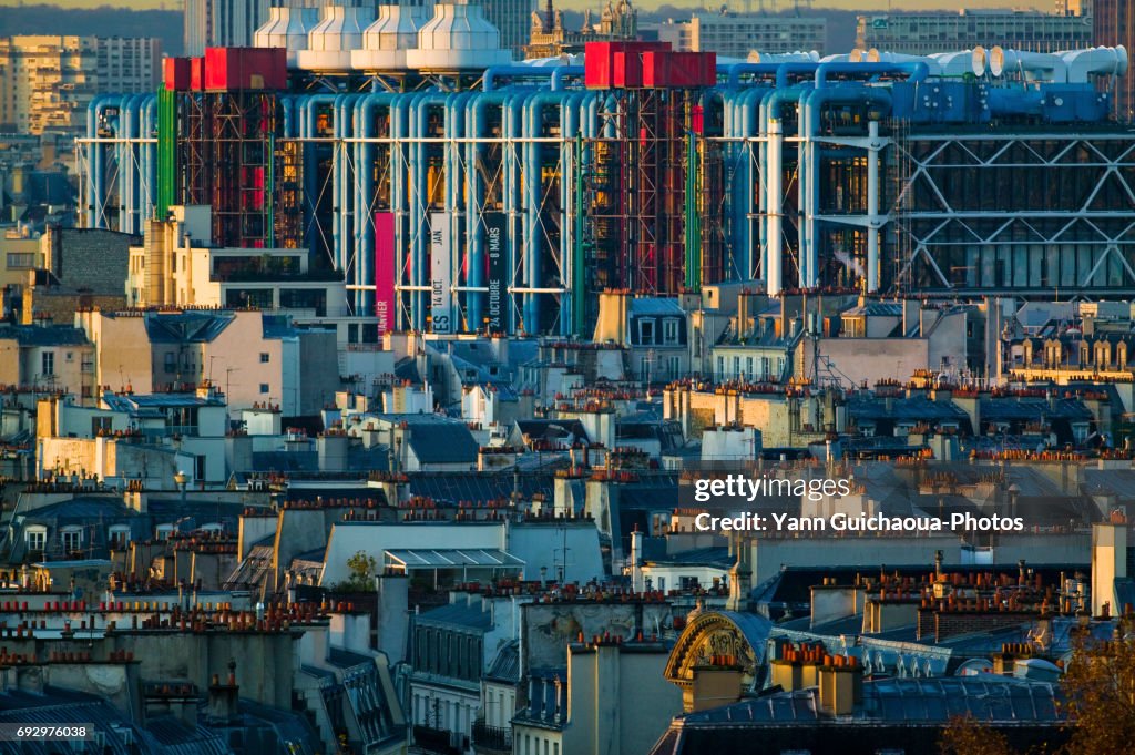 THe Centre Georges Pompidou, Paris, France