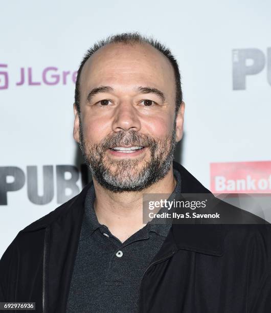 Danny Burstein attends the 2017 Public Theater Gala "Hair To Hamilton" at Delacorte Theater on June 5, 2017 in New York City.